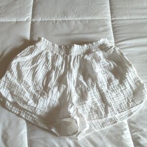 Aerie Women's White Lounge Shorts